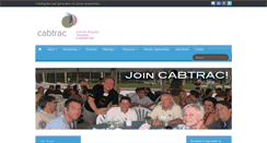 Desktop Screenshot of cabtrac.org